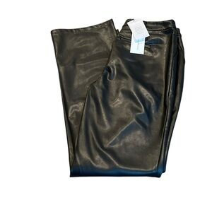 LOVERS & FRIENDS black vegan leather pants